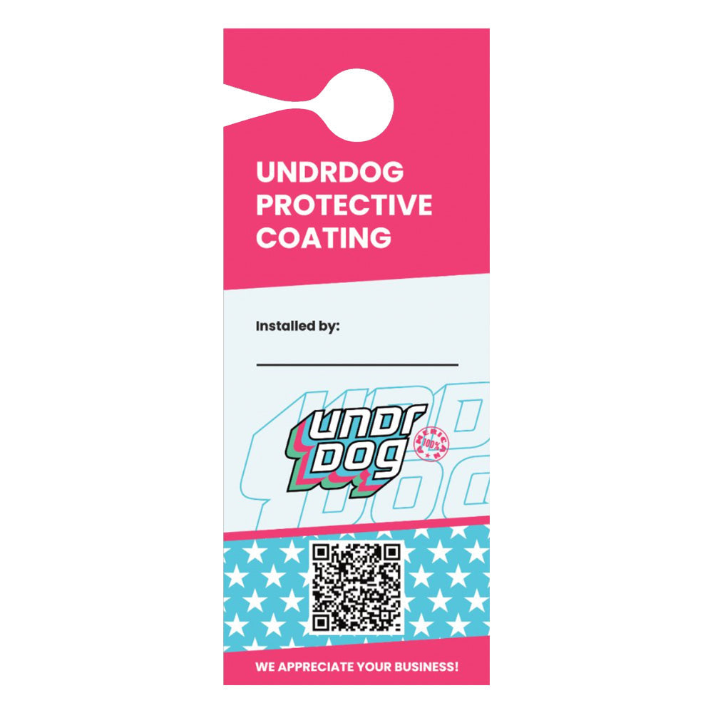 Undrdog Freshly Coated Mirror Tags